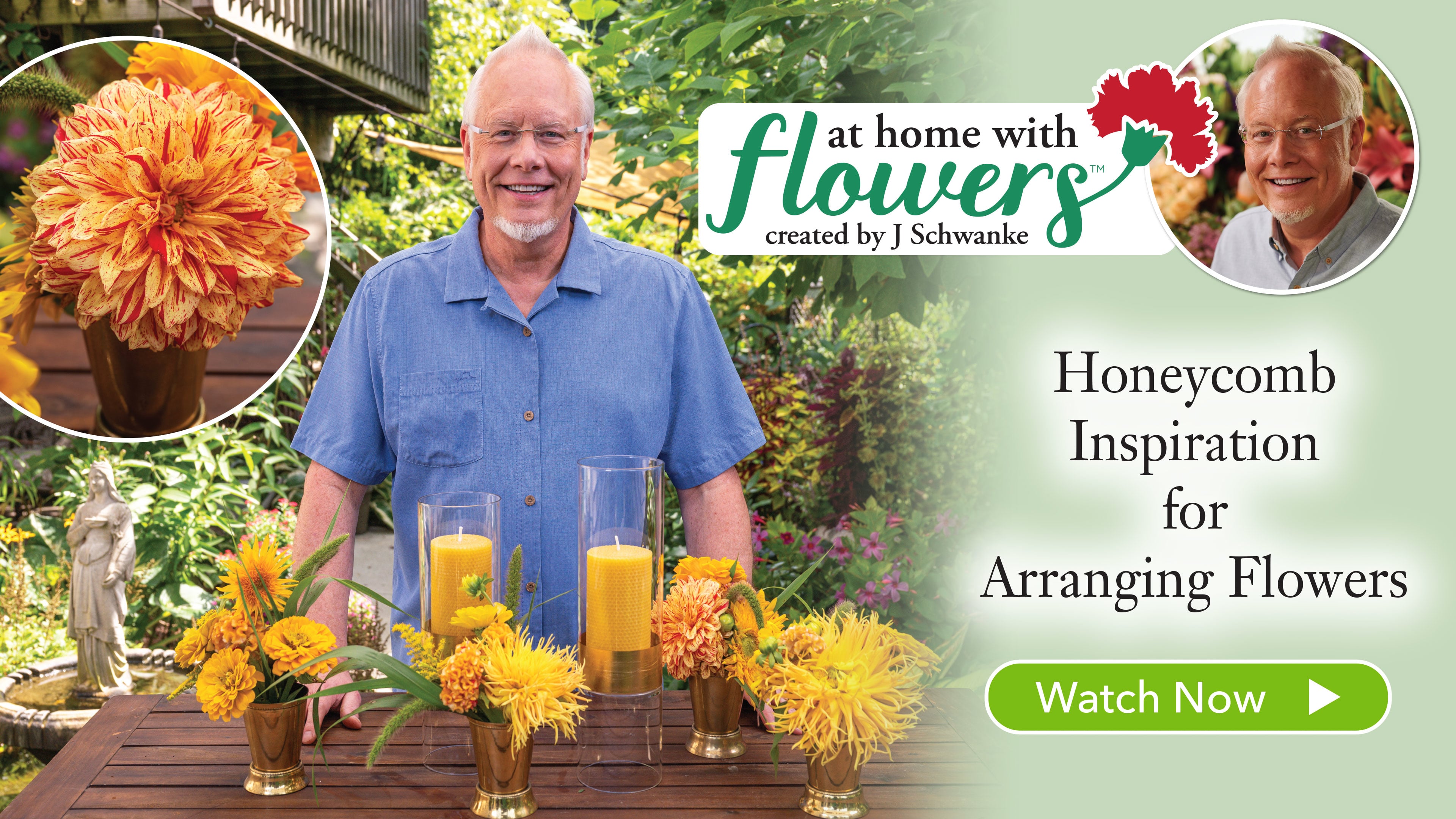 Honeycomb Inspired Garden Arrangements!