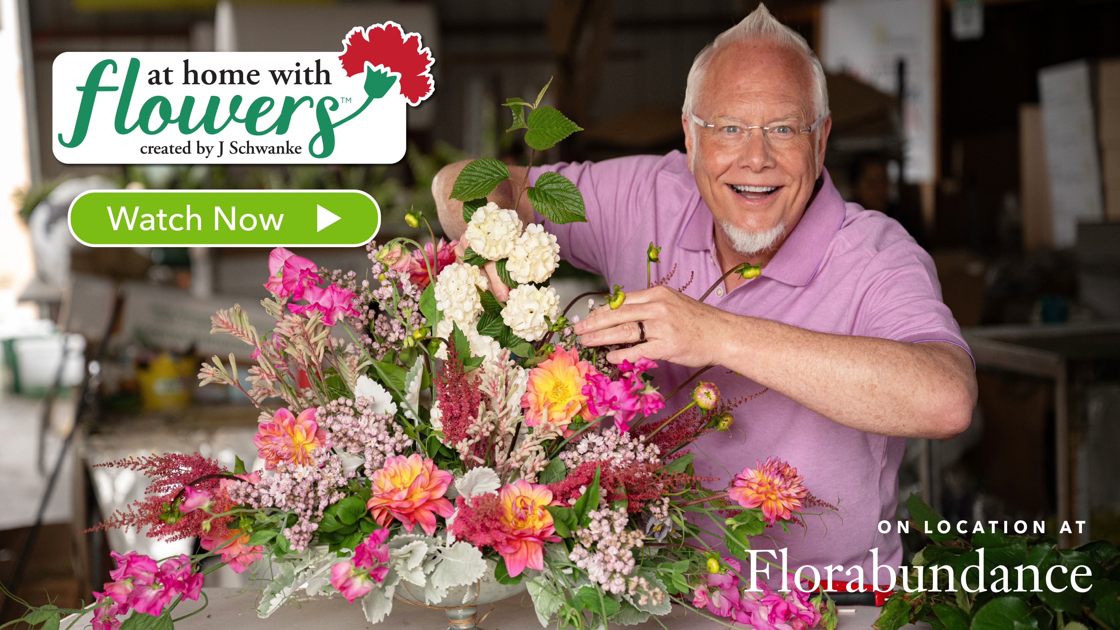 Arranging Flowers at Florabundance!