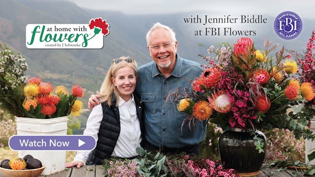 Arranging Flowers with Jennifer at FB...