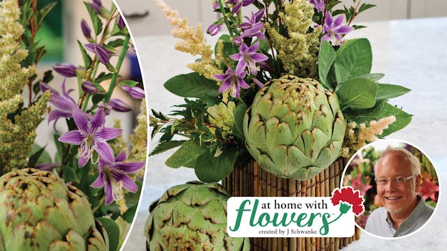 Behind the Bloom- Artichoke Arrangement!