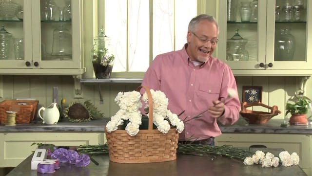 How to make a Puppy Basket Arrangement!