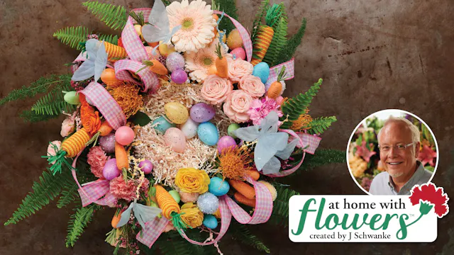 Easter Wreath Centerpiece!