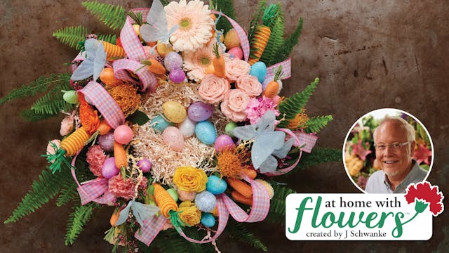 Easter Wreath Centerpiece!