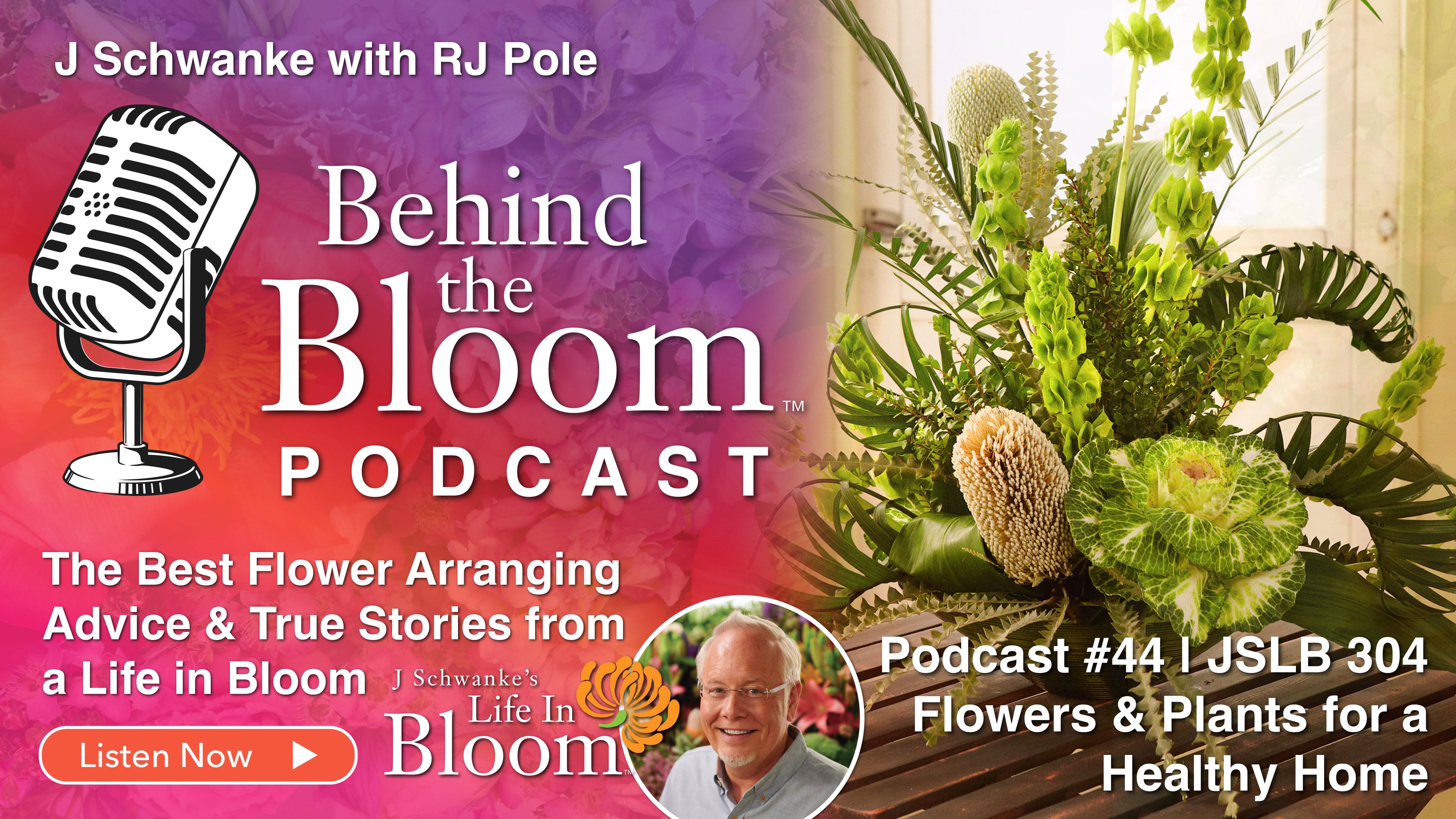 Episode 44- Companion to Episode #304 - Plants and Flowers for a Healthy Home