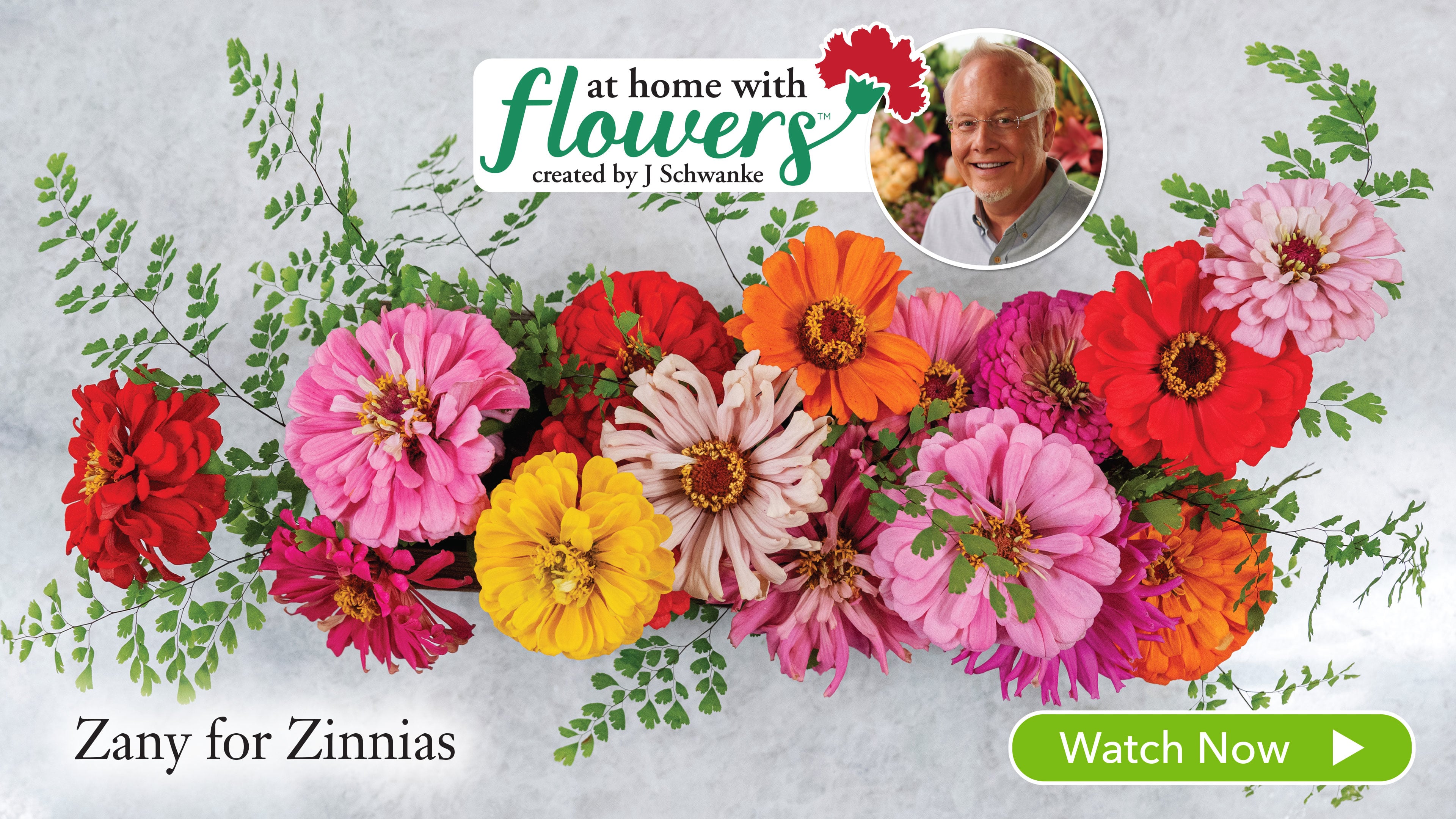 Zany for Zinnias- Easy Arrangement!