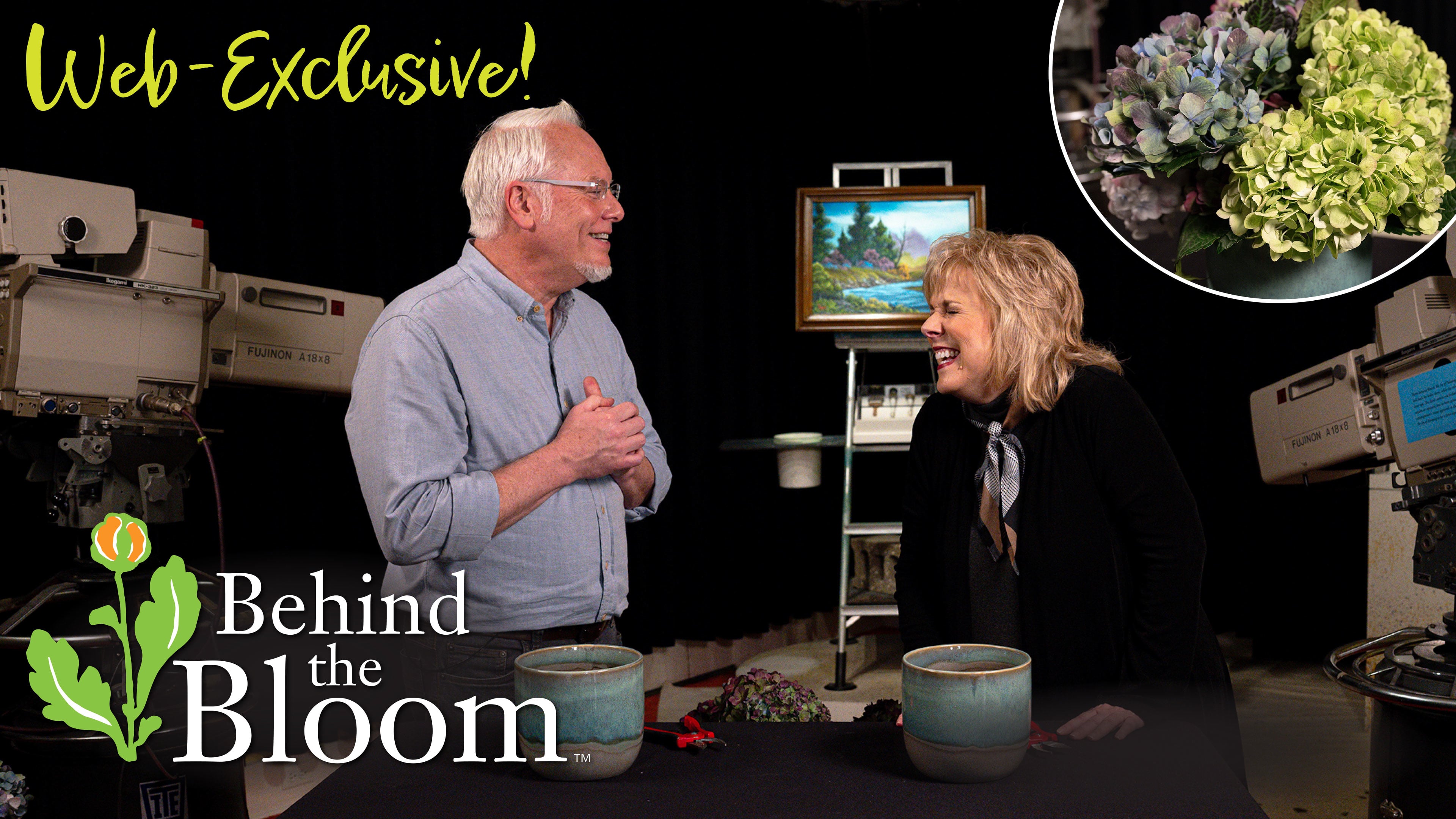 Behind the Bloom – Arranging Flowers with Joan Kowalski at the Bob Ross Studio!