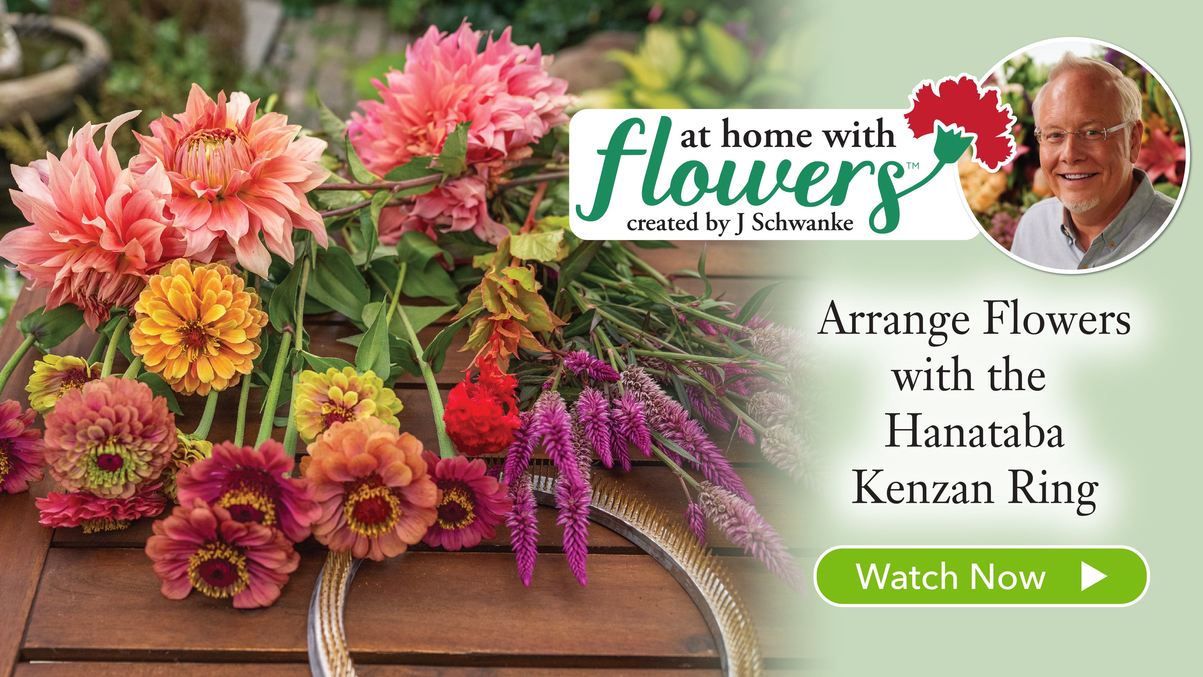 Kenzan Ring- Ikebana Arrangement!