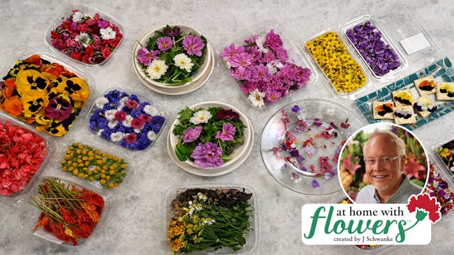 Edible Flowers- Taste Test with J!