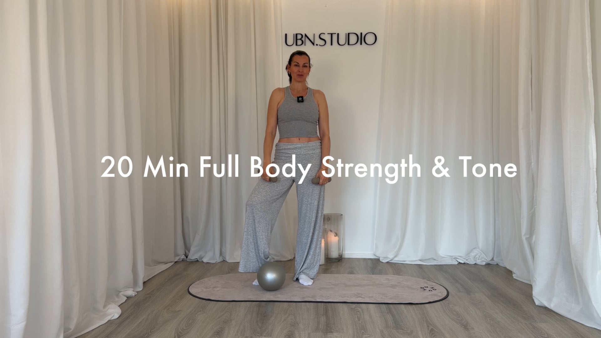 36Min Full Body Strength & Tone ( beginner )