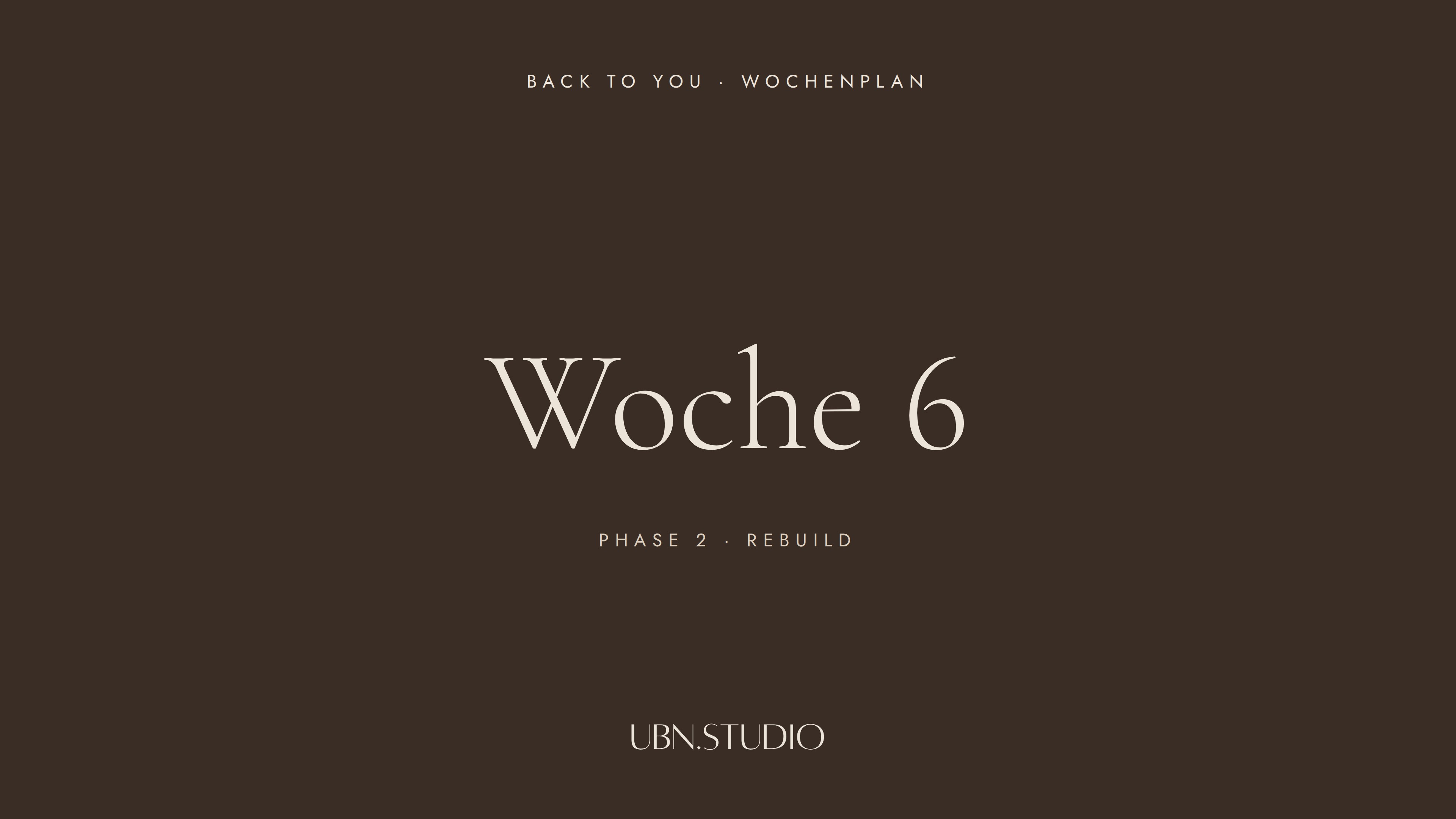 Woche 6