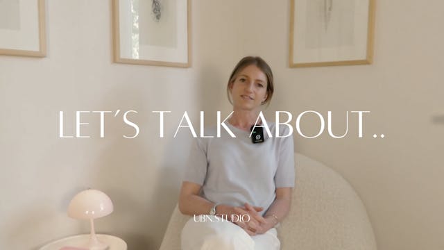 Let's talk about..