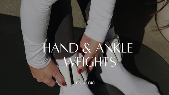 Hand & Ankle Weights