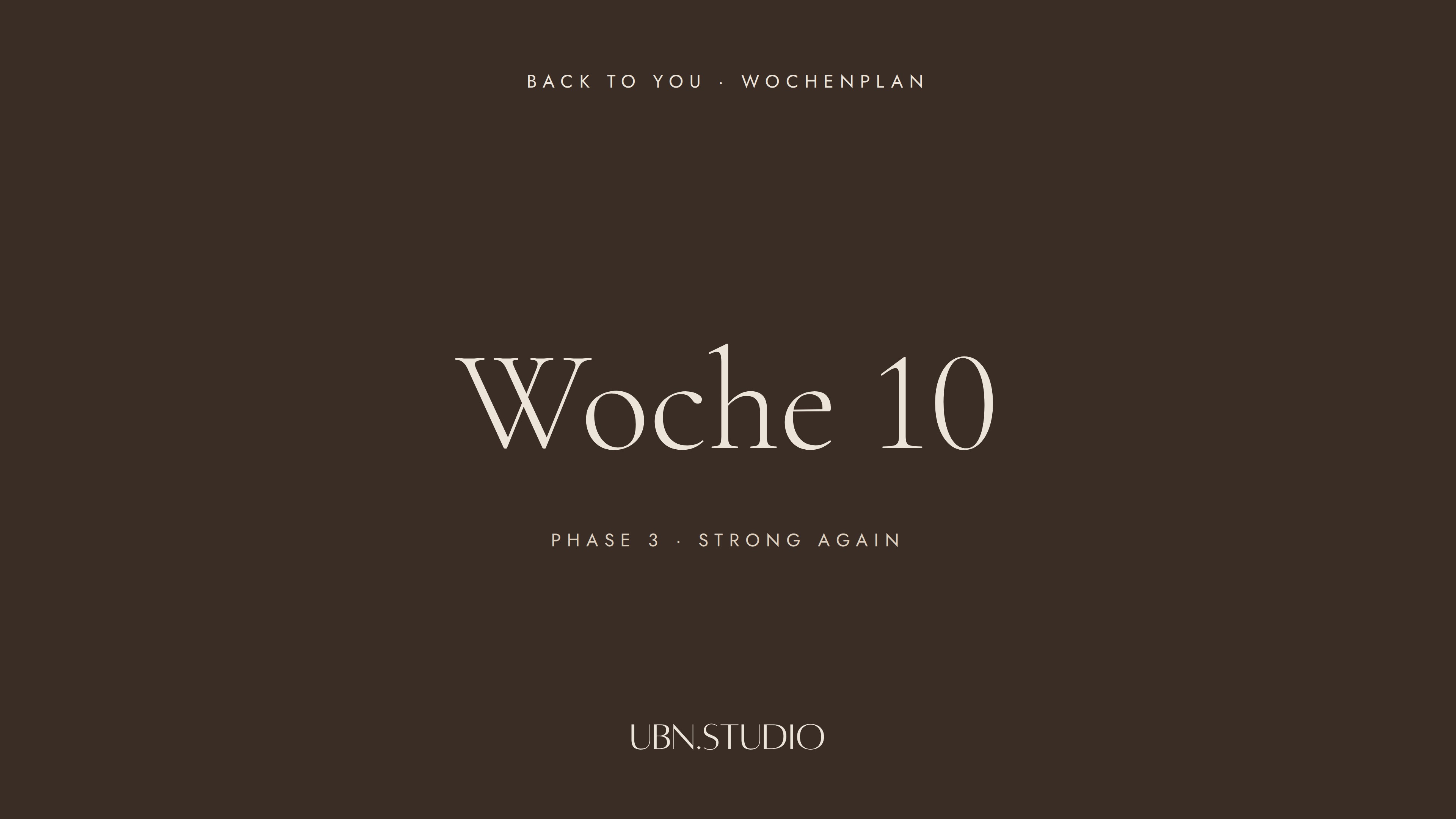 Woche 10