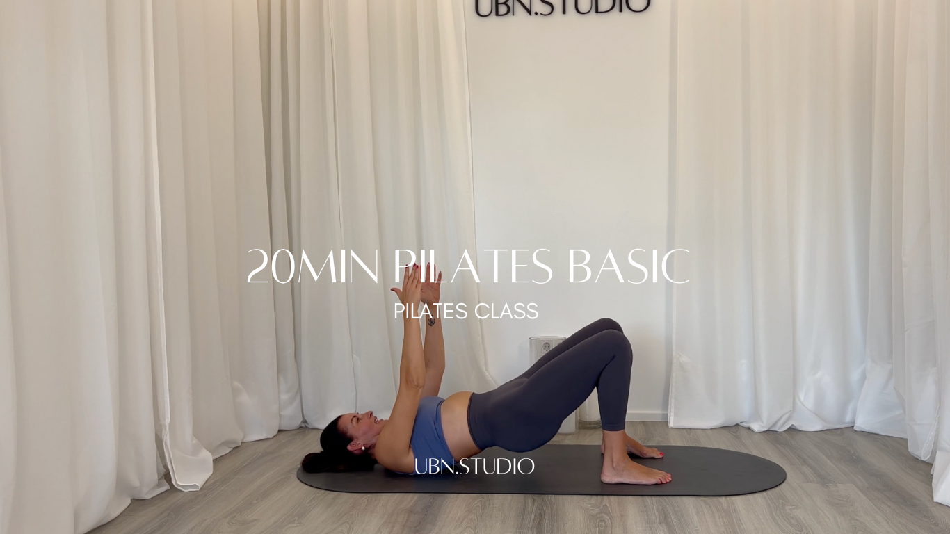 20min Pilates Basic (Beginner) PG friendly