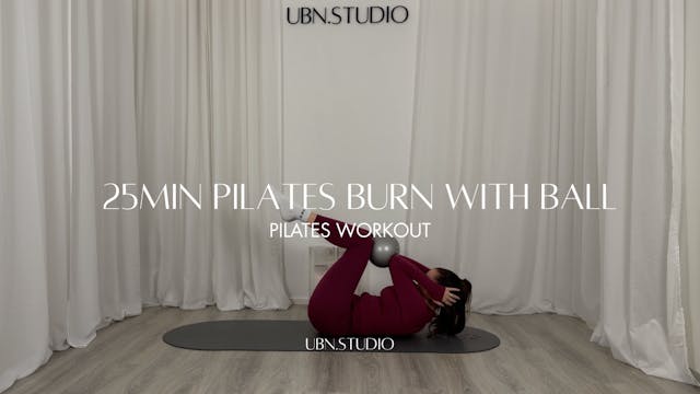 Pilates Burn with Ball