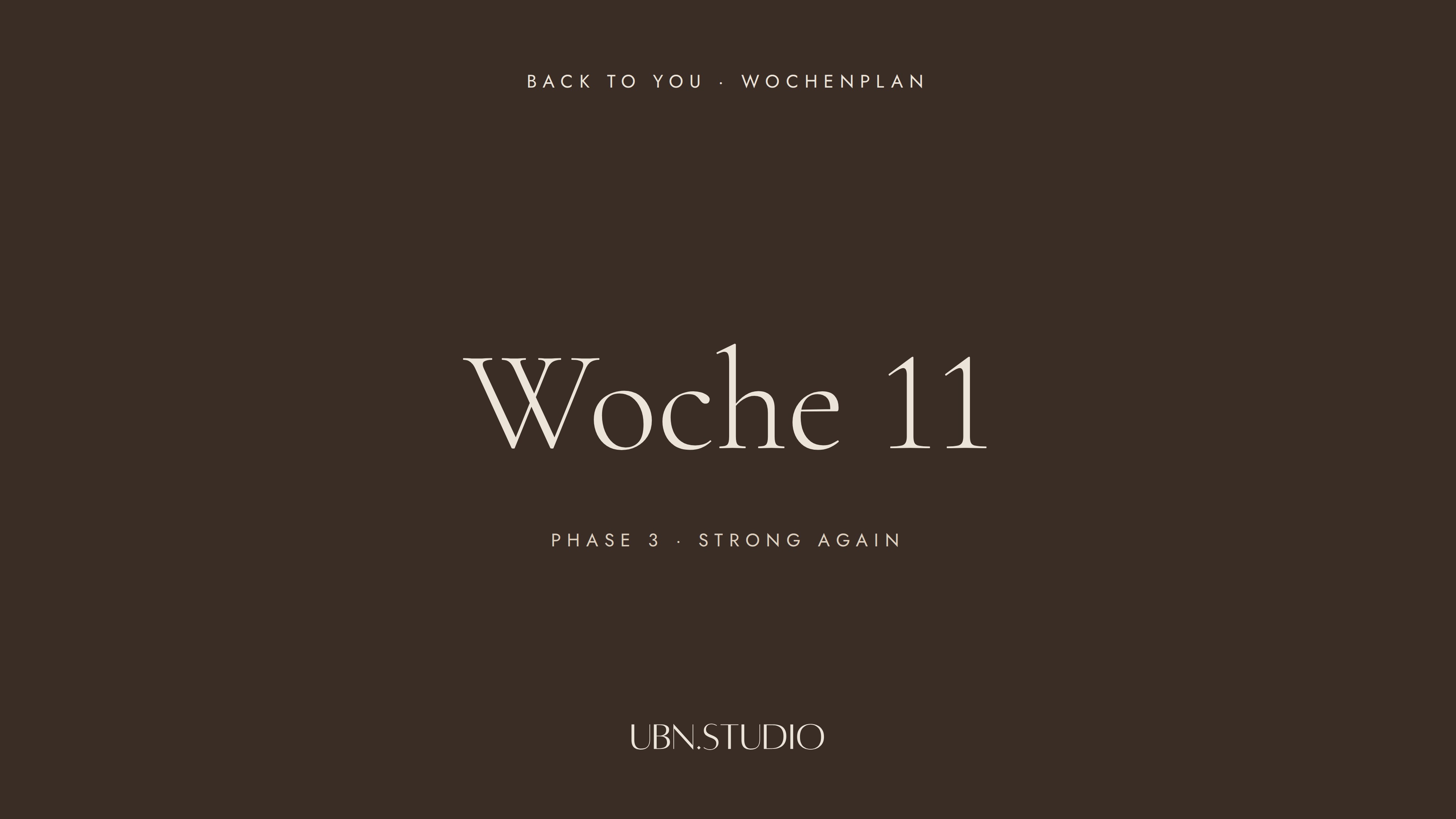 Woche 11