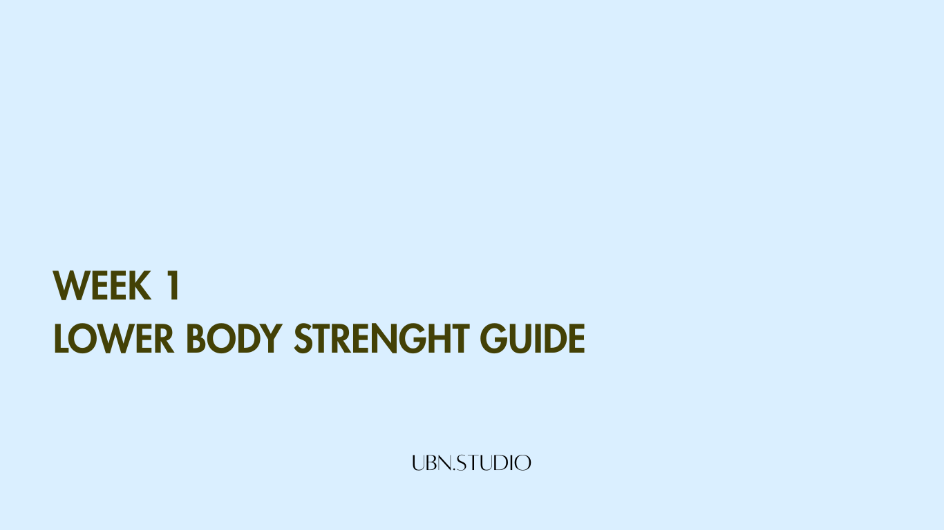 Lower Body Beginner Gym Guide