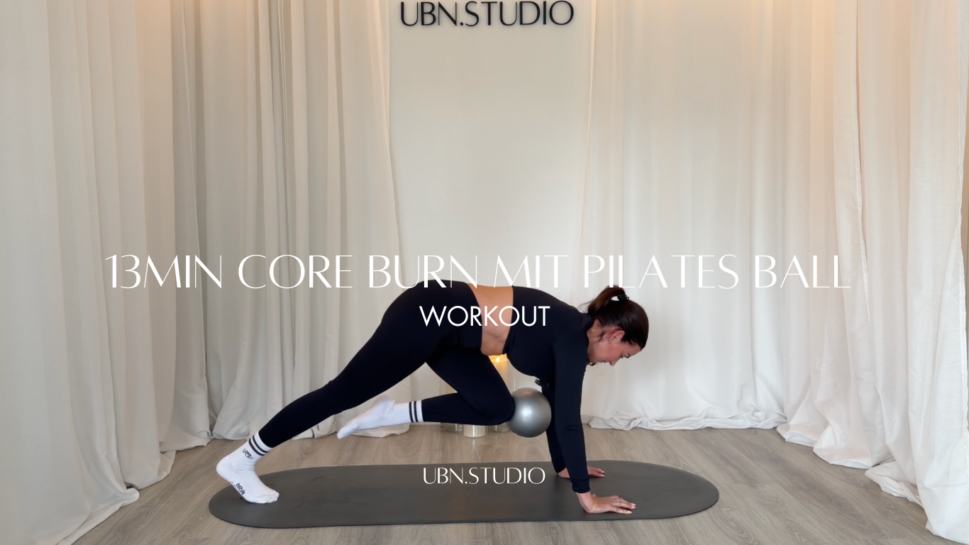 13min Core Burn mit Pilates Ball ( Adavnced )