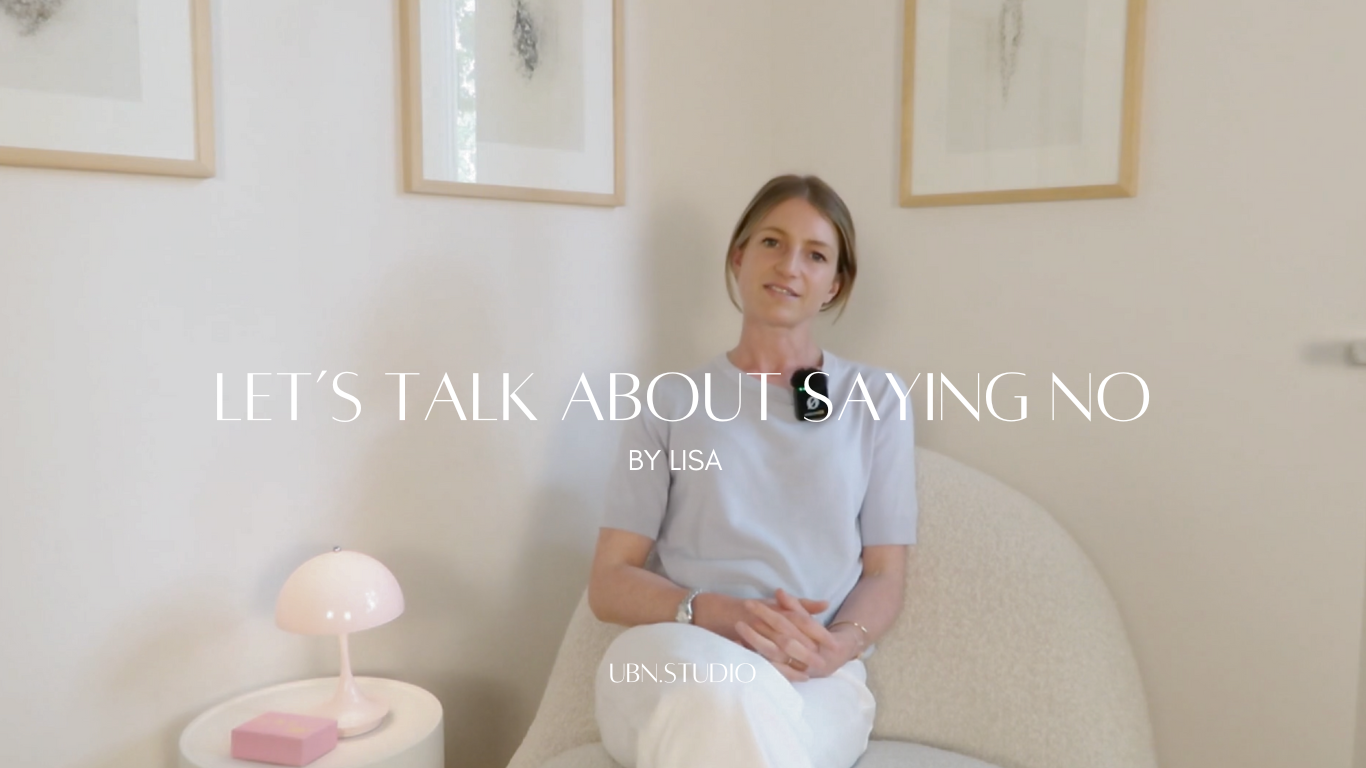 Lets talk about saying no