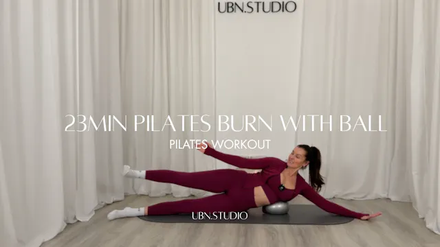 Pilates toned ball ( intermediate )