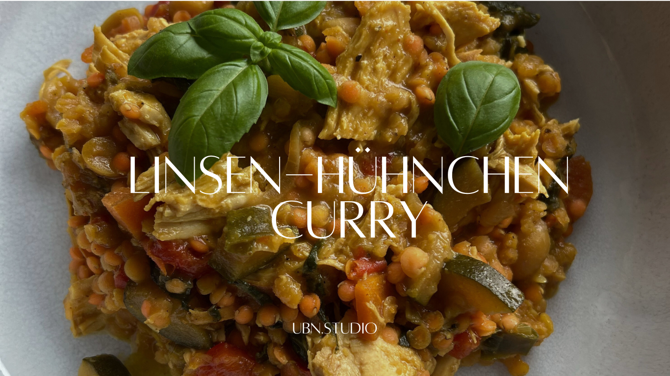 Linsen Hühnchen-Curry