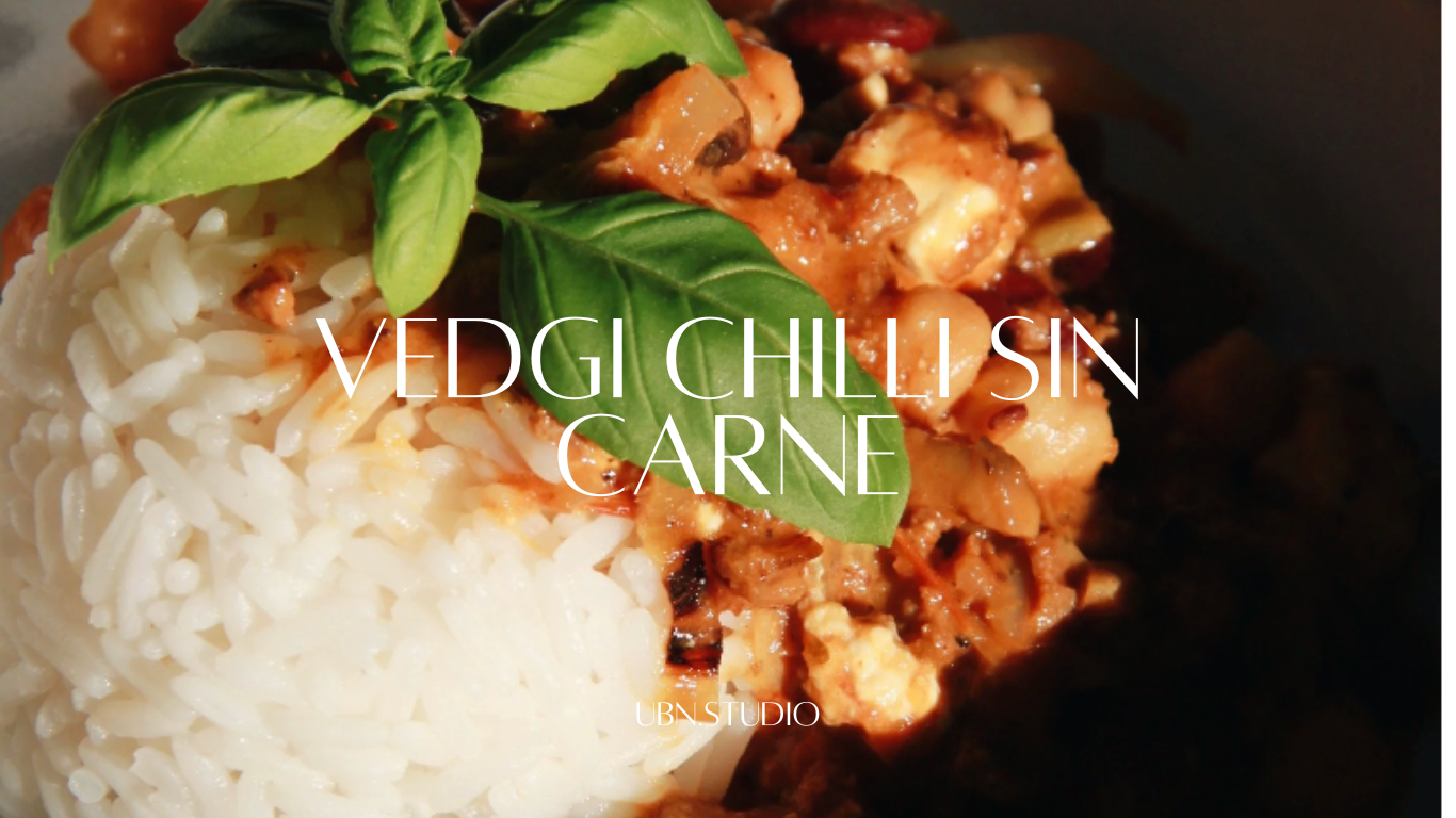 Chilli sin Carne mit Reis