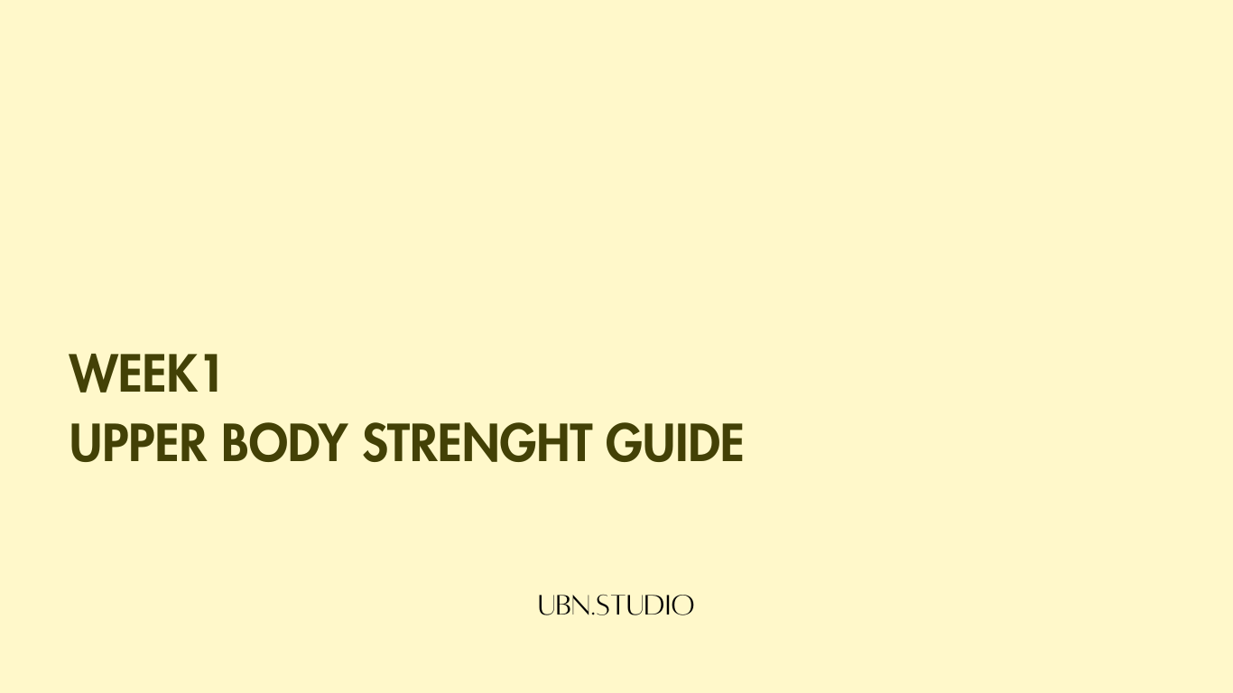 Upper Body Beginner Gym Guide
