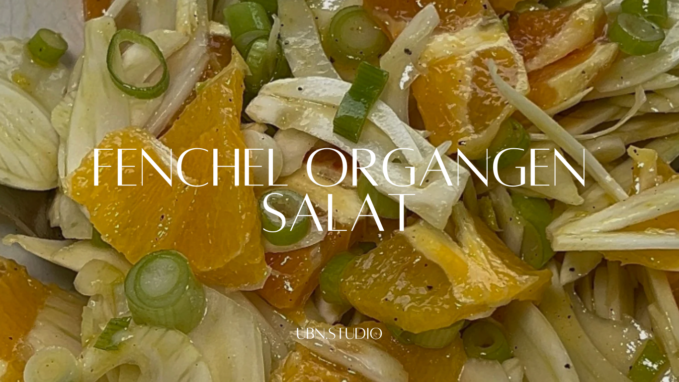 Fenchel Organgen Salat