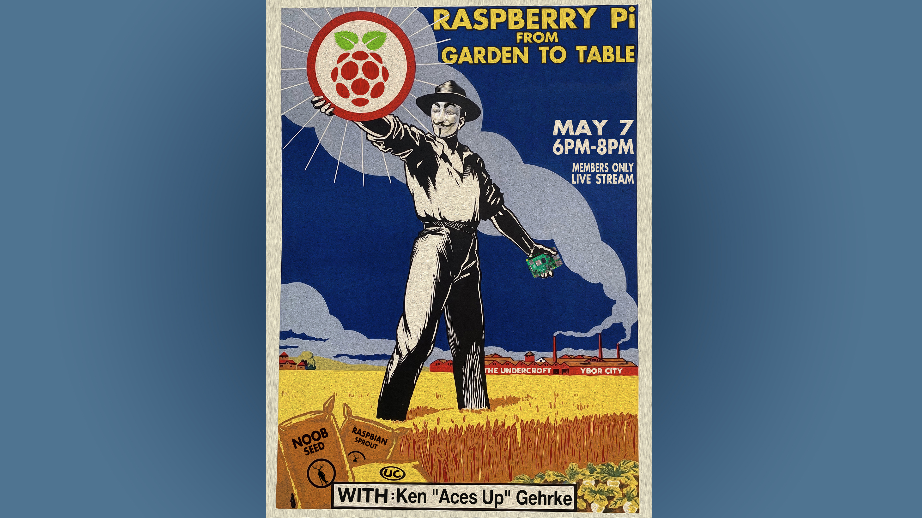 RASPBERRY PI, FROM GARDEN TO TABLE