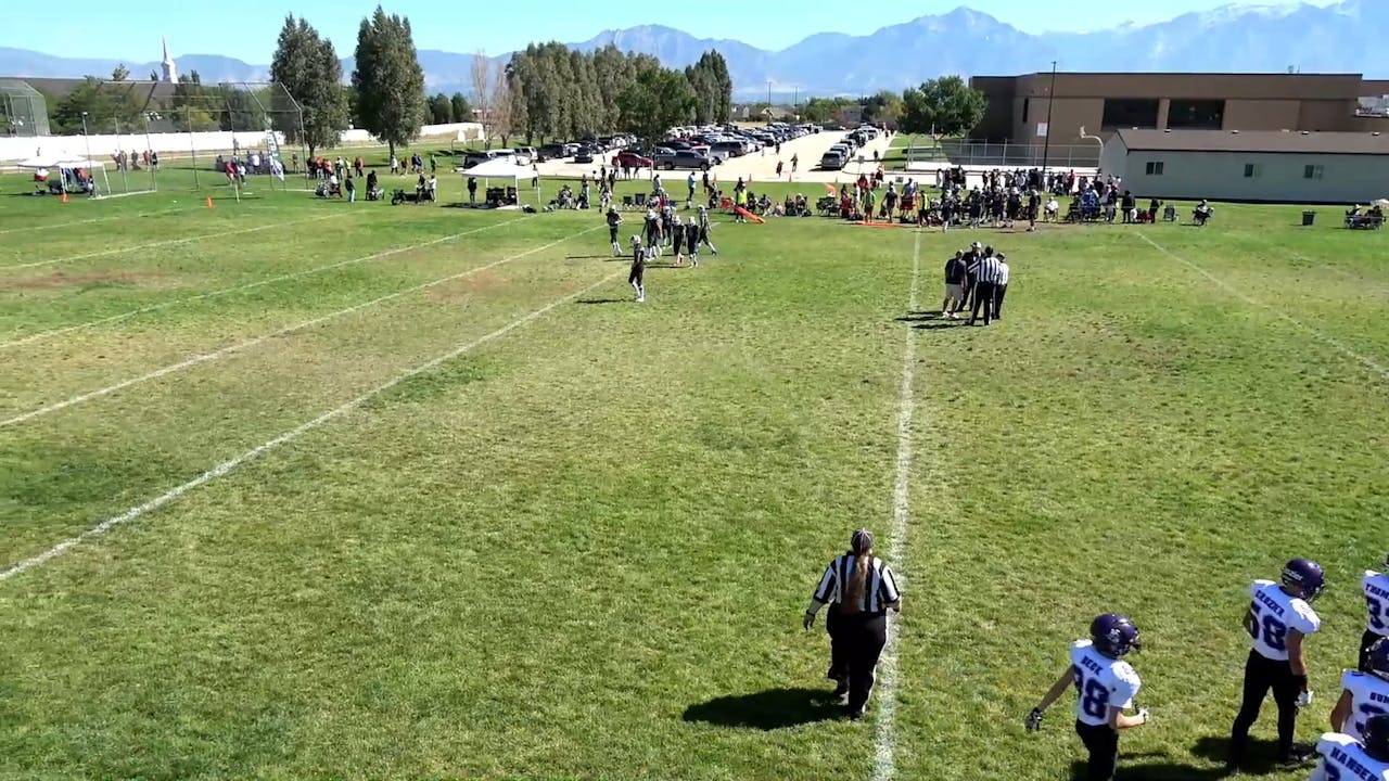 09/23/2023 Copper Hills Bantam Box Elder A1 vs Copper Hills C1 UCTV