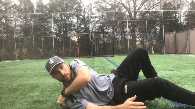 Posterior Rotator Cuff Mobilization with Lax Ball