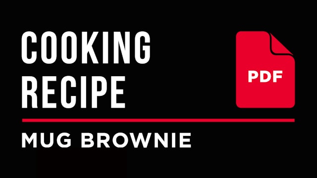 Cooking – Mug Brownie