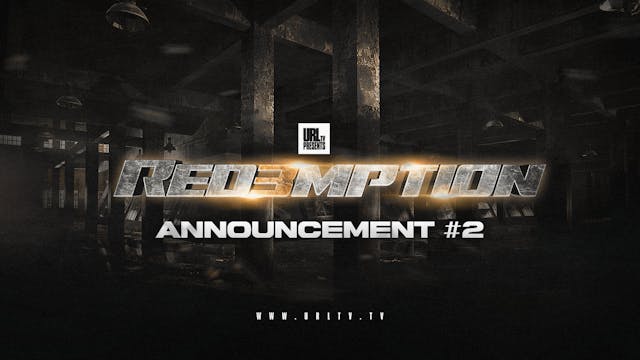 REDEMPTION 3: Announcement 2