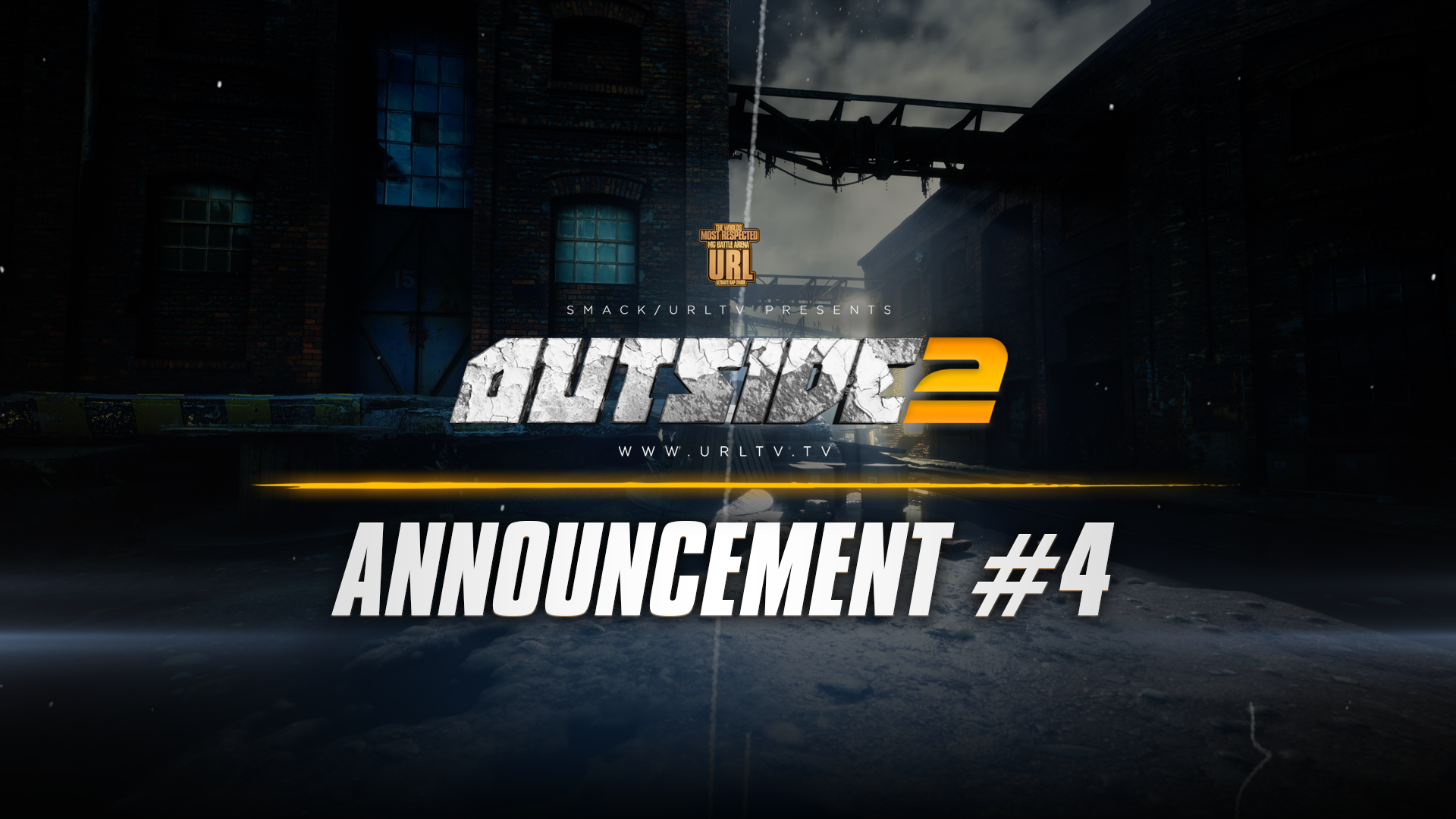 ANNOUNCEMENT #4 