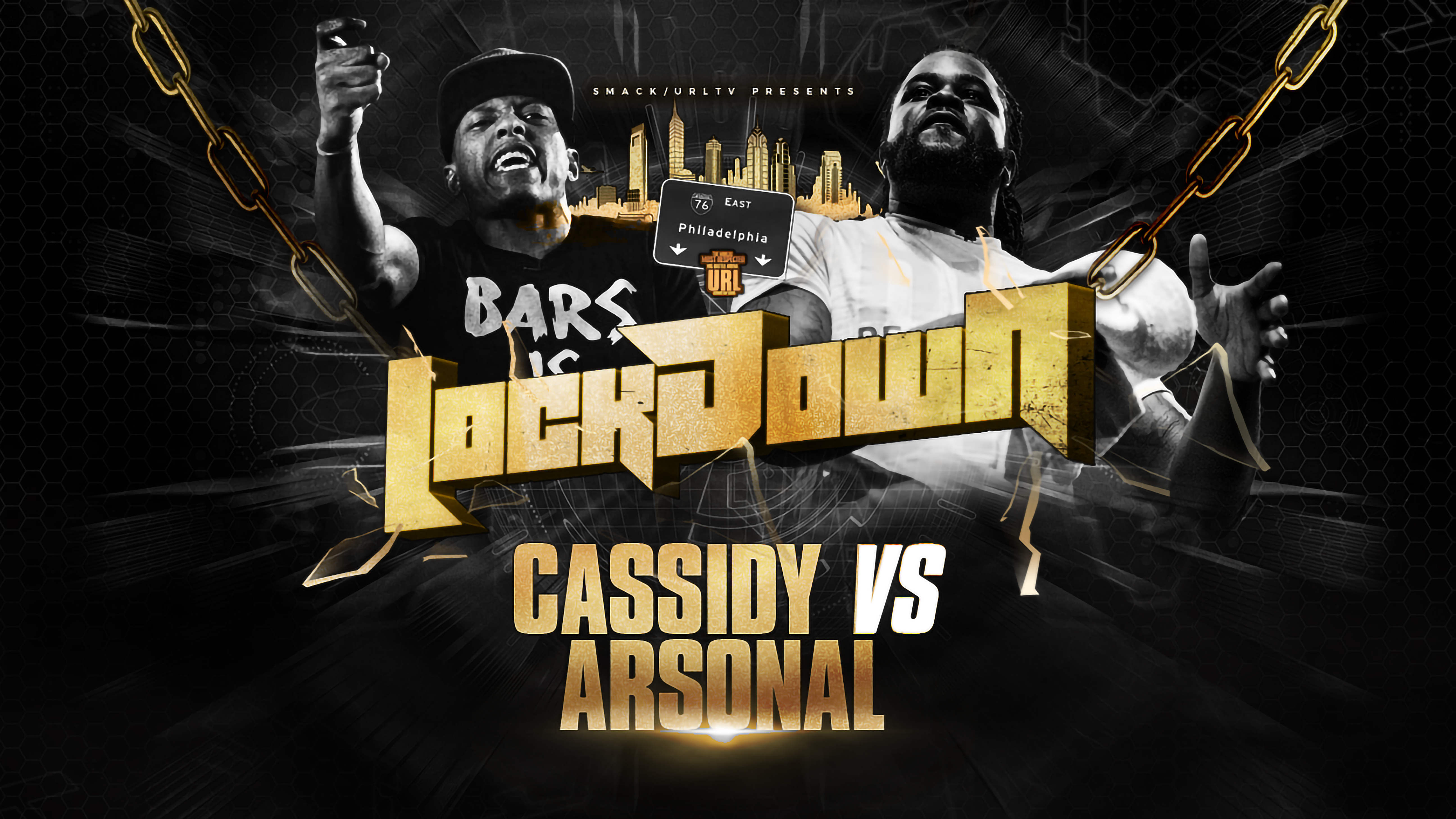 CASSIDY VS ARSONAL - LOCKDOWN - Ultimate Rap League