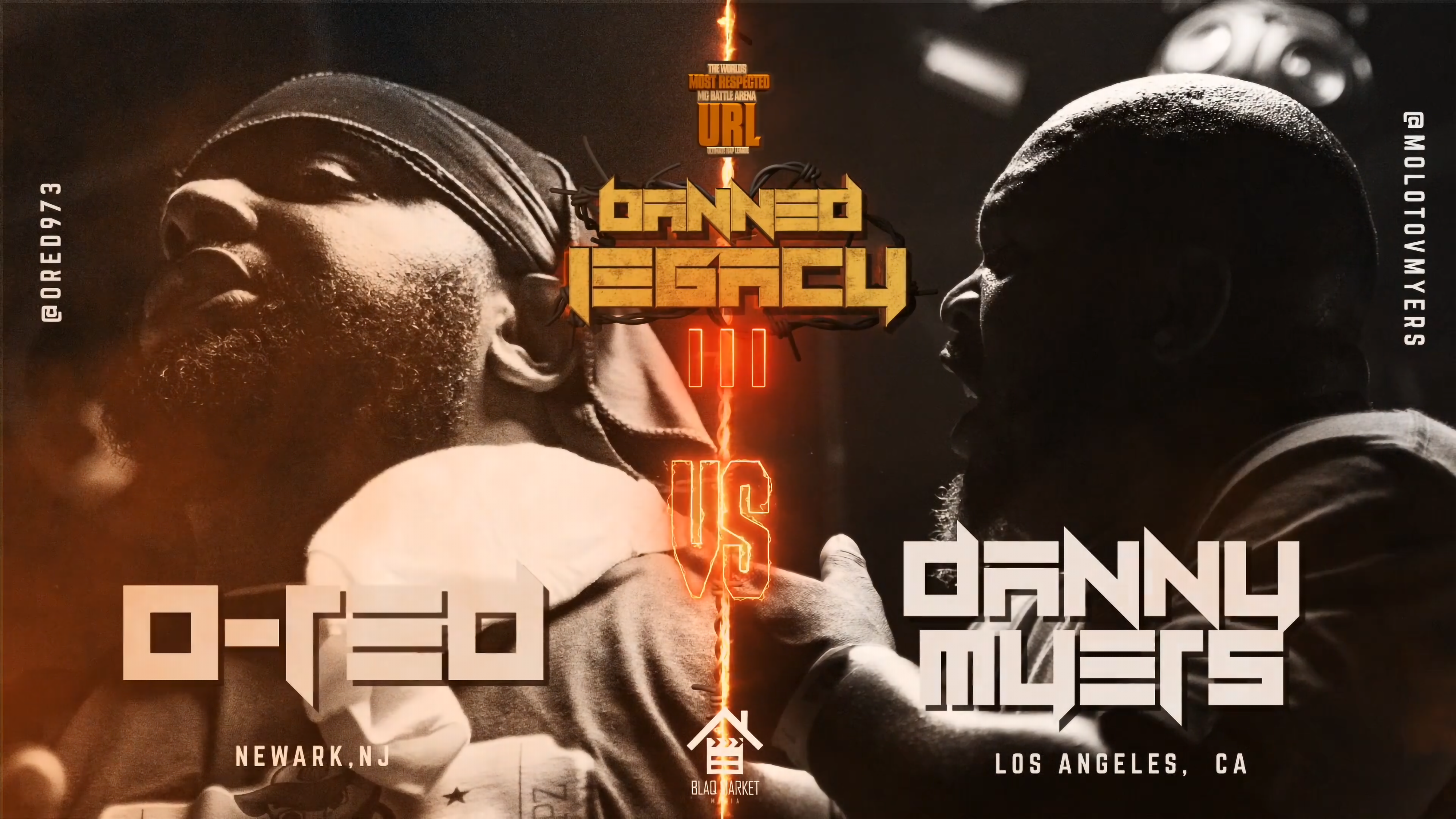 O-RED VS DANNY MYERS