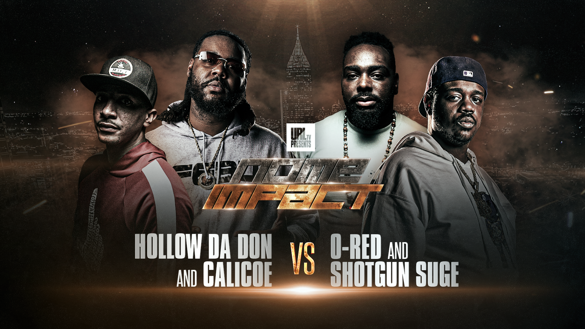 HOLLOW DA DON & CALICOE VS O-RED & SHOTGUN SUGE 