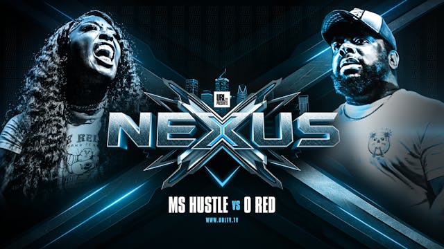 MS HUSTLE VS O-RED