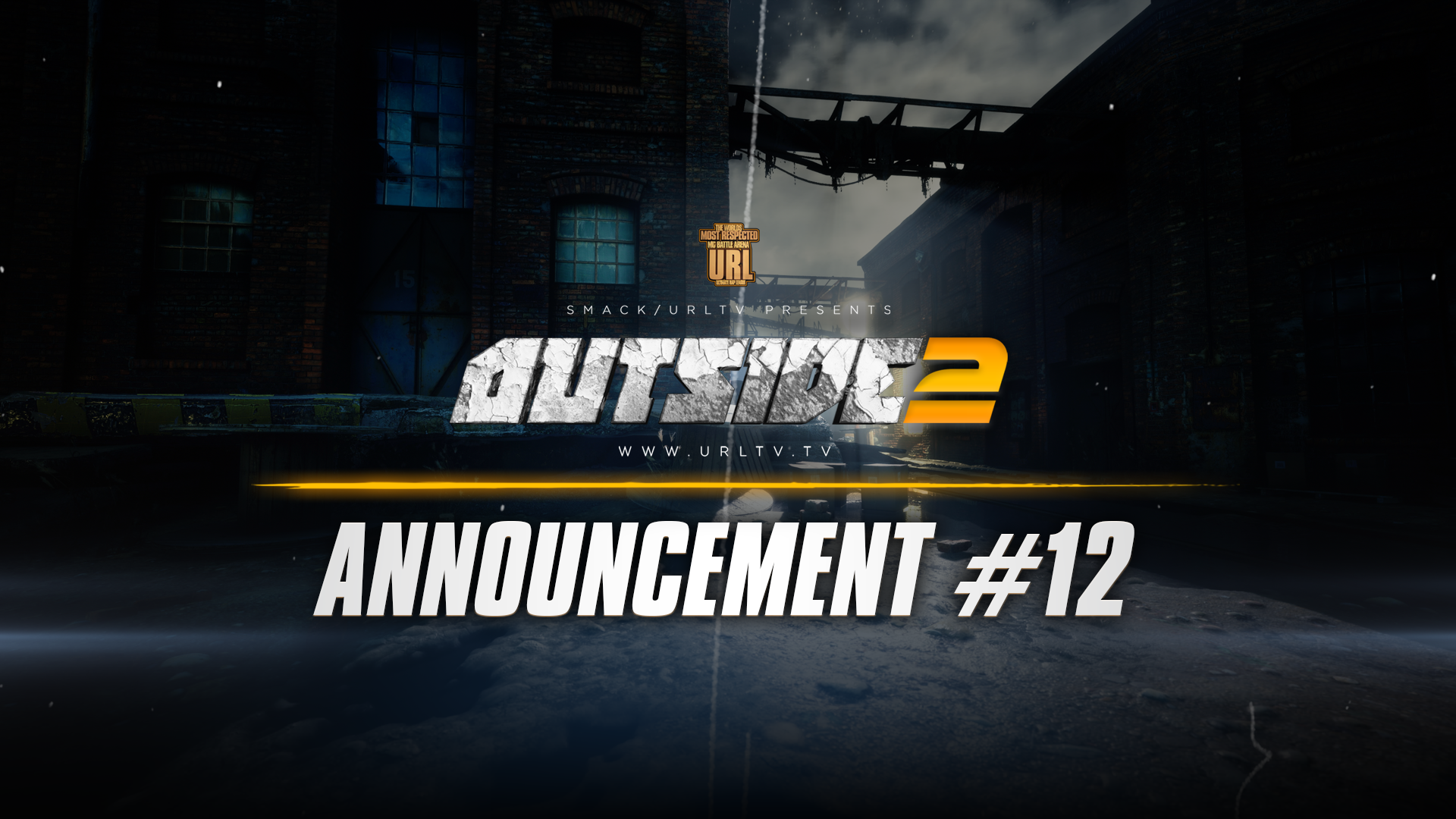 ANNOUNCEMENT #12 