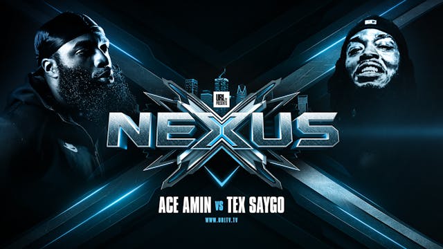 ACE AMIN VS TEX SAYGO