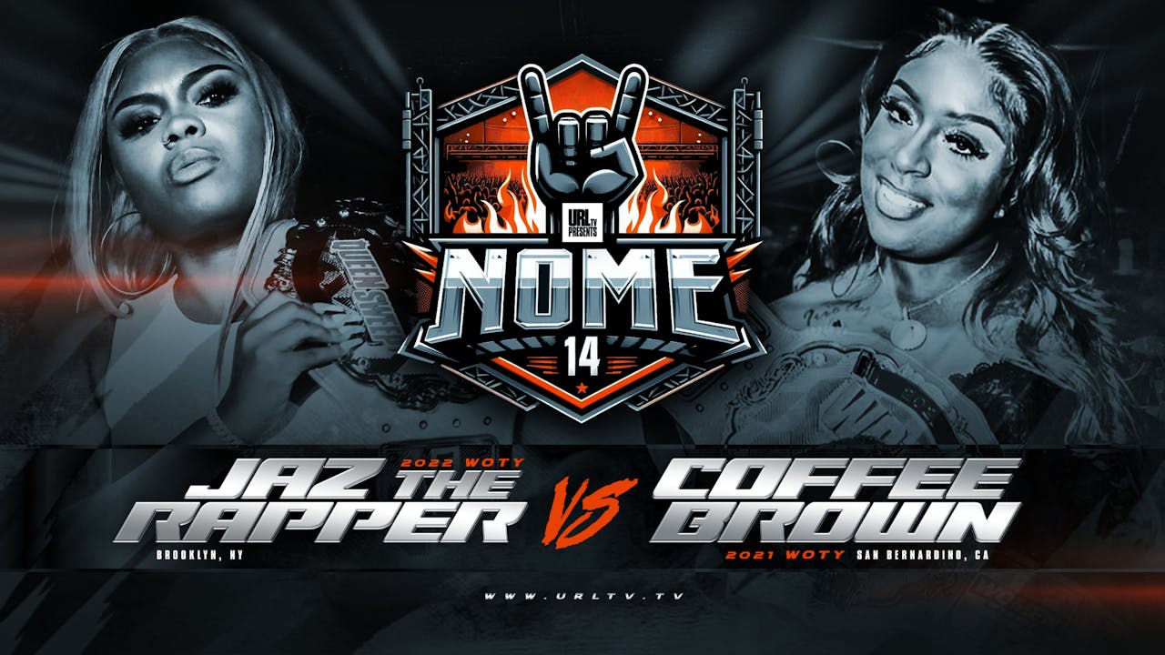 JAZ THE RAPPER VS COFFEE BROWN - NOME 14 - Ultimate Rap League