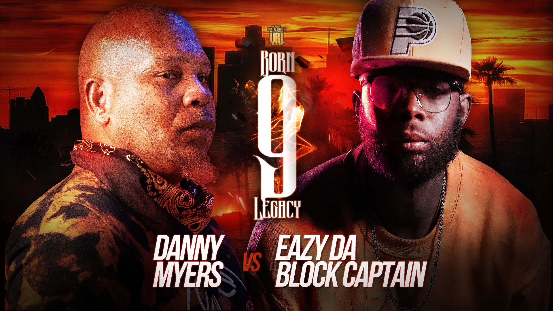 DANNY MYERS VS EAZY THE BLOCK CAPTAIN