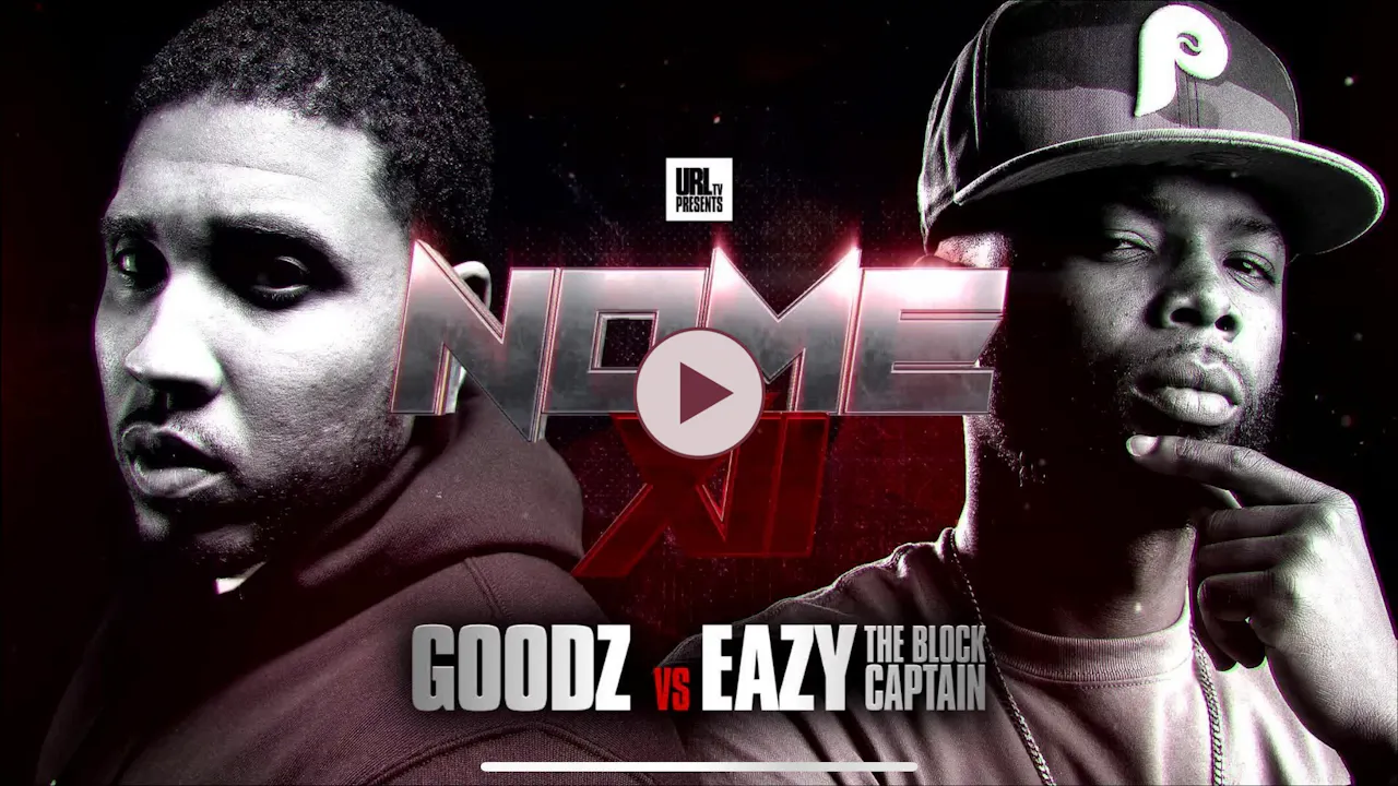 GOODZ VS EAZY THE BLOCK CAPTAIN - Ultimate Rap League