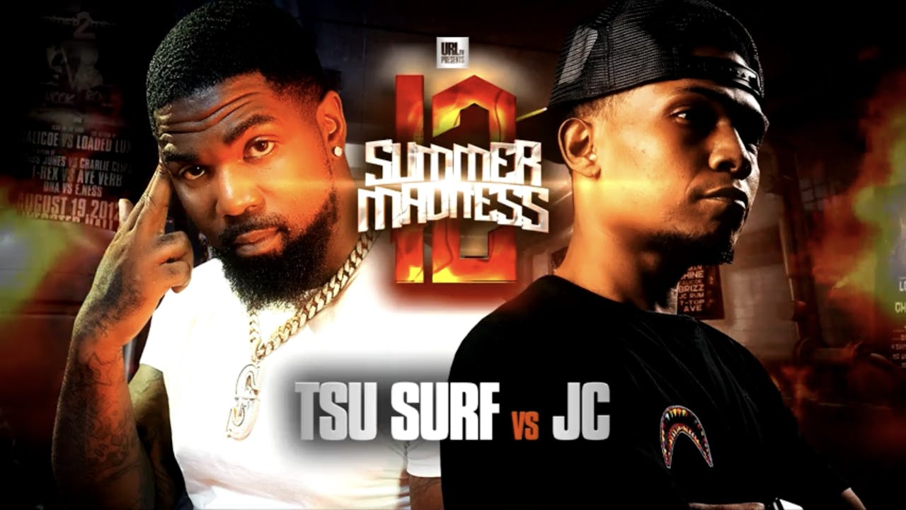 Surf Battle Rapper TSU SURF VS JC - Ultimate Rap League