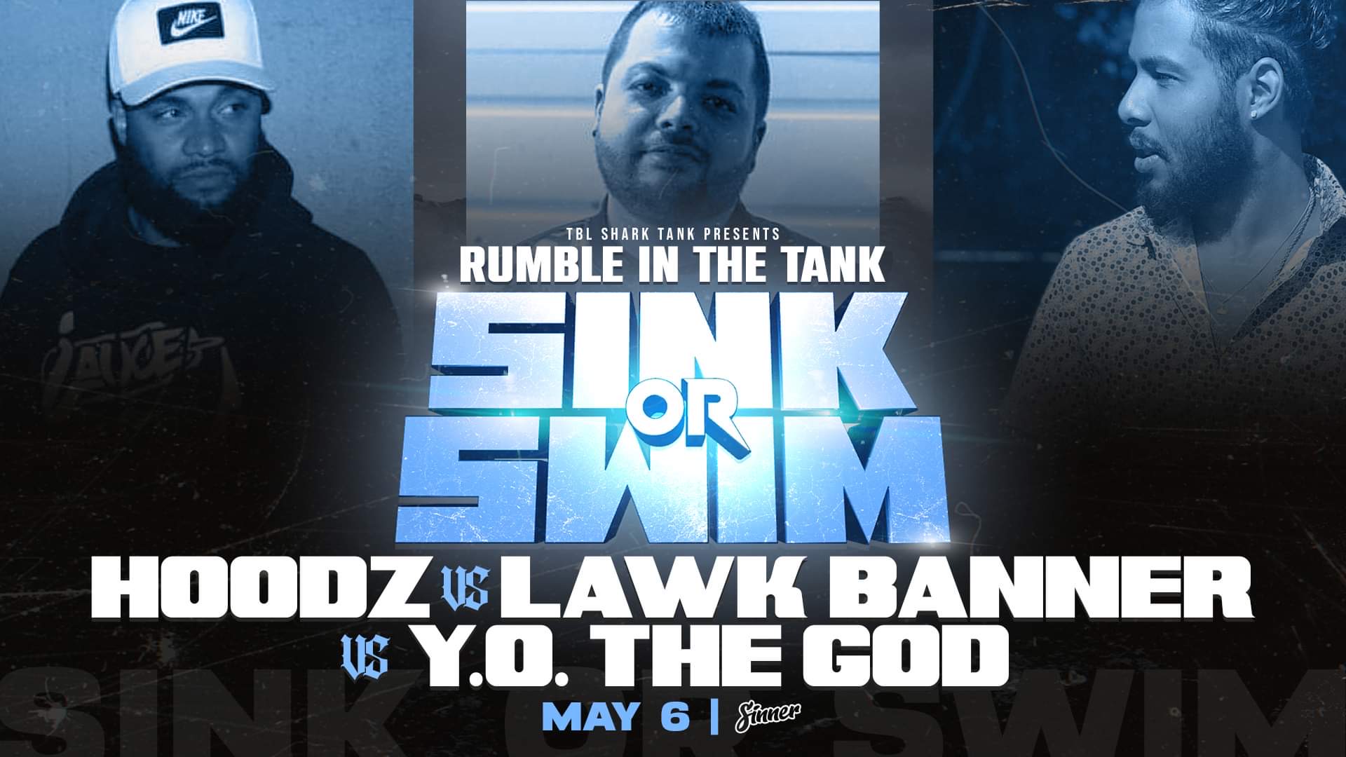 HOODZ VS LAWK BANNER VS Y.O THE GOD 