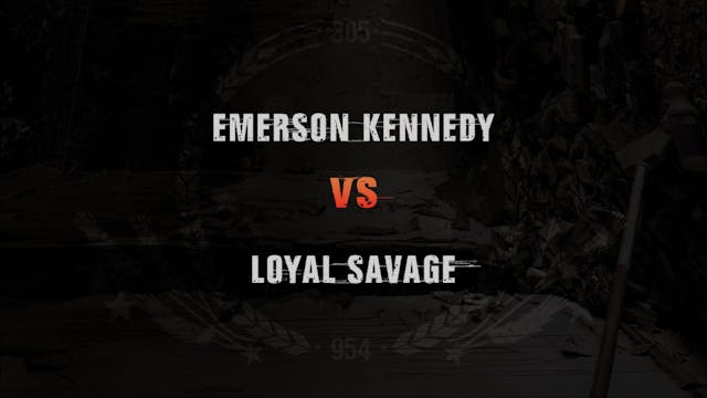 EMERSON KENNEDY VS LOYAL SAVAGE