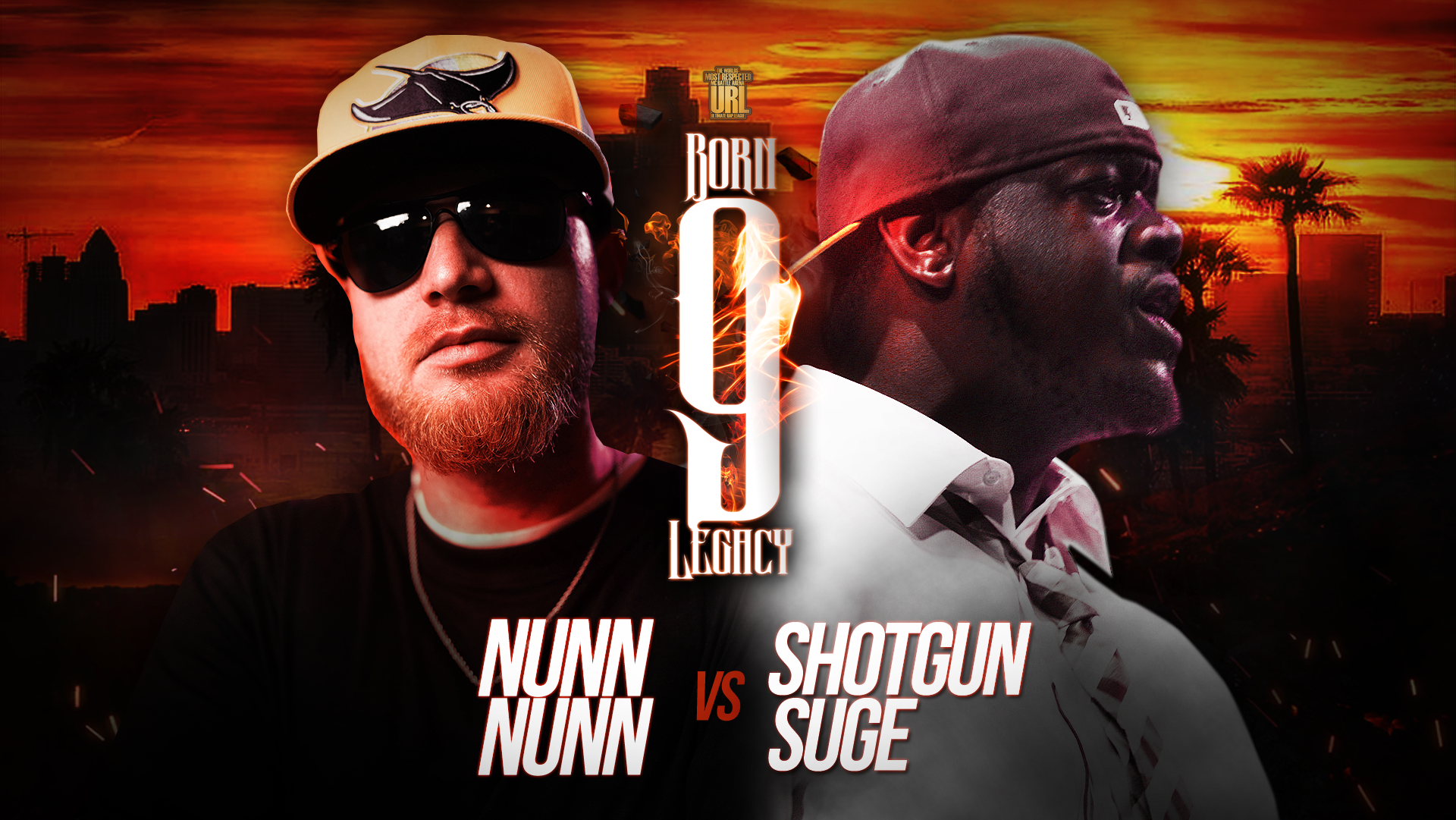 NUNN NUNN VS SHOTGUN SUGE - Ultimate Rap League