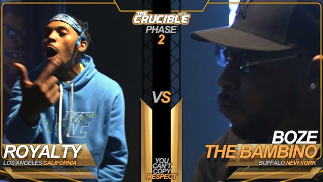 ROYALTY VS BOZE THE BAMBINO