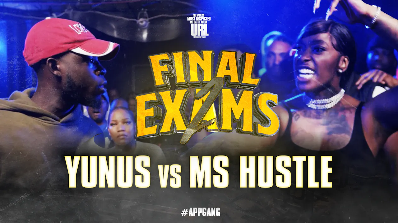 YUNUS VS MS HUSTLE - Ultimate Rap League