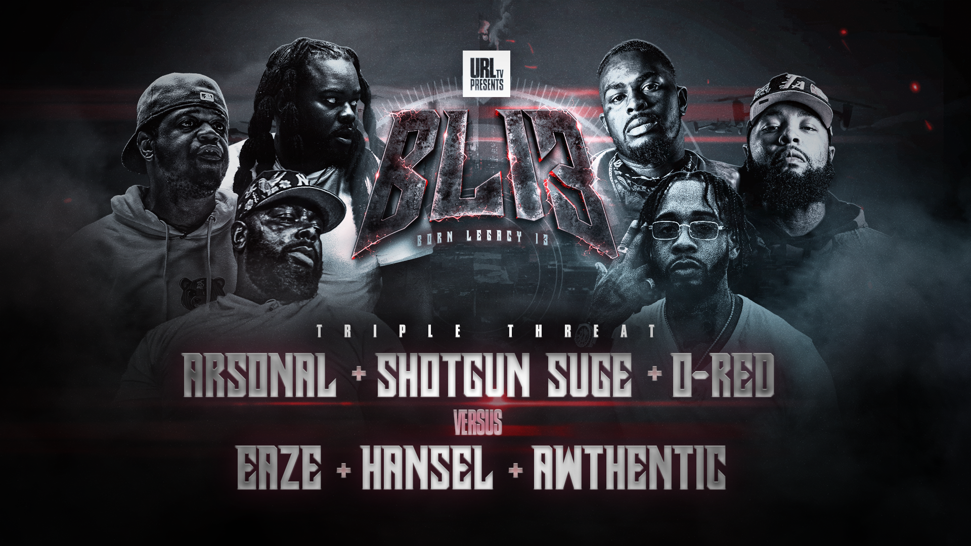 ARSONAL + SHOTGUN SUGE + O-RED VS EAZE + HANSEL + AWTHENTIC 